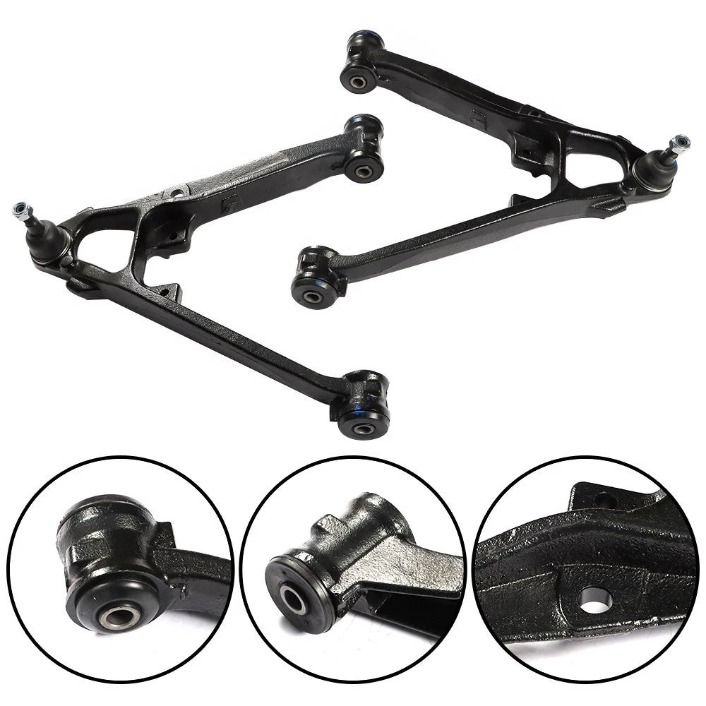 Set of 2 Front Control Arms with Ball Joints for GMC Sierra, Chevy Silverado (2007–2016)