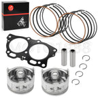 0.5mm oversize bore piston ring kit for EZGO Golf Cart Robin EH35C (1996–2008)