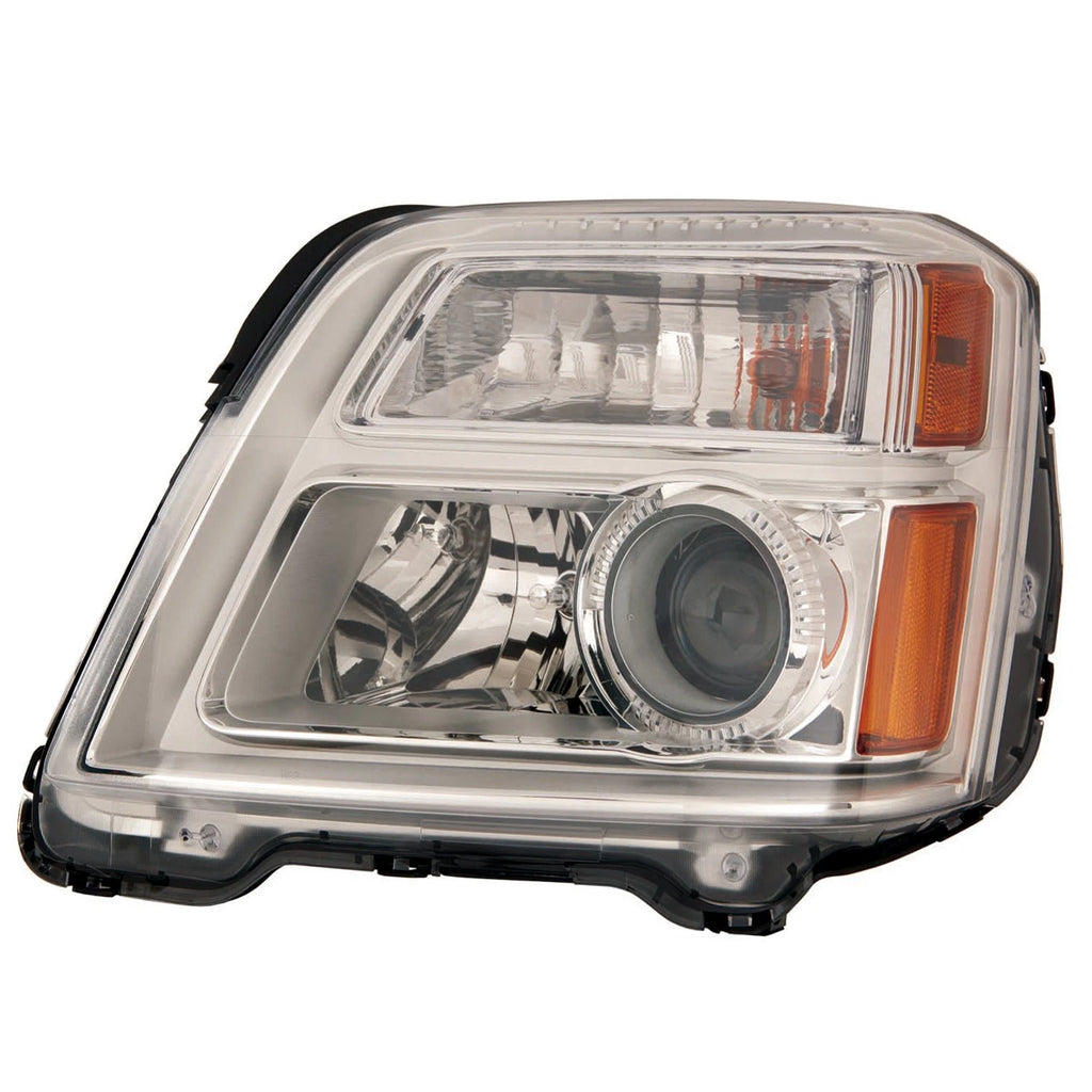 Halogen Headlight Assembly Driver Side Replacement for GMC Terrain (2010–2015)