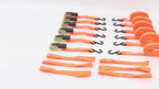 6 Pack Ratchet Tie Down Straps for (1700lbs, 1in x 20ft)
