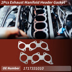 2X Exhaust Manifold Header Gasket for Toyota Tacoma (2006–2014) No.1717331010