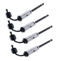 Set of 4 Fuel Injection Pencil Nozzles 4W-7015 OR3419 for Caterpillar CAT 3204