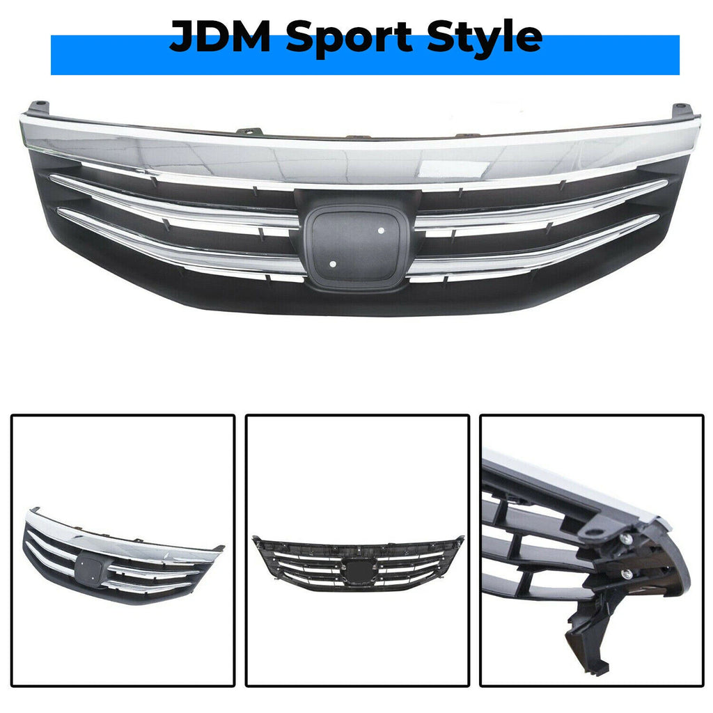 Chrome Radiator Grille for Honda Accord (2011–2012)