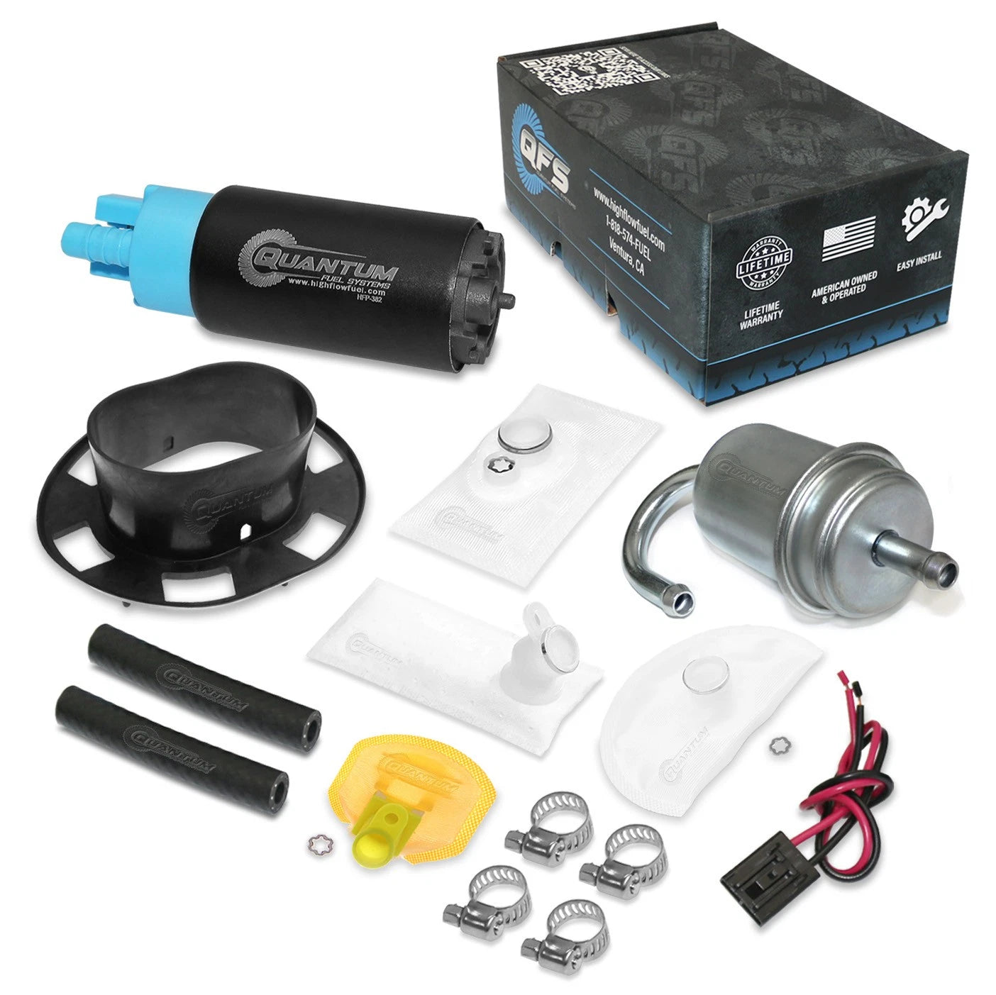 QFS Fuel Pump + Filter + Gasket for Honda CB900F (2002–2007) 16700-MCZ-D20 16700-MCZ-013
