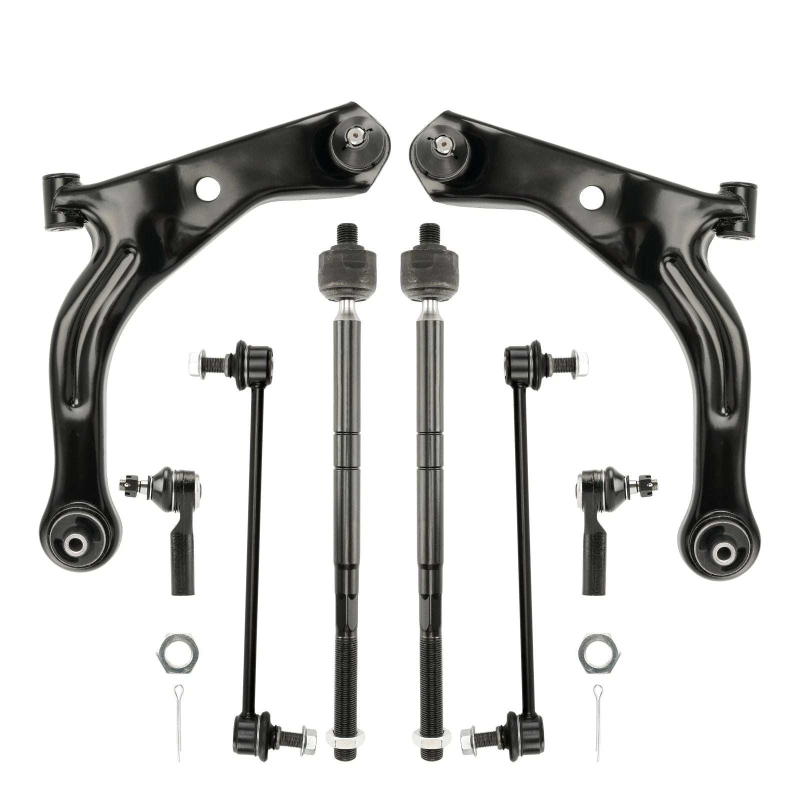 Front Lower Control Arms, Tie Rods & Sway Bar Links for 2006–2009 Mariner