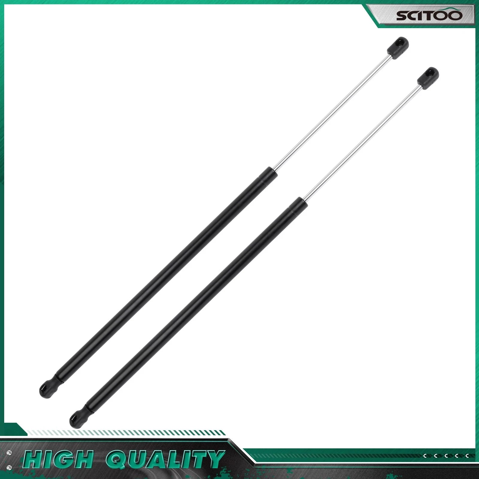2 Pcs Hood Lift Support Gas Shock Strut for Chevrolet Traverse (2009–2015)