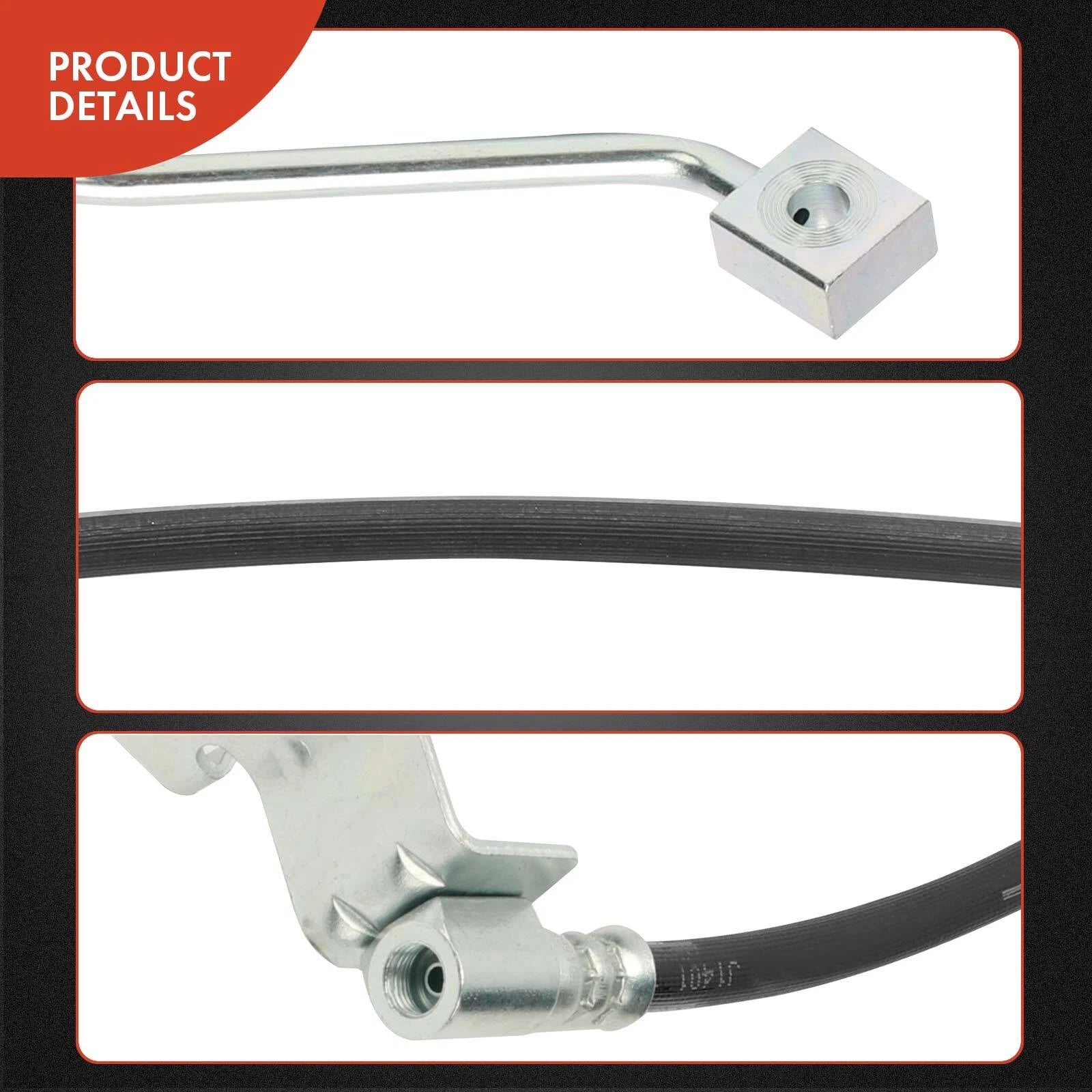 2X Rear Brake Hydraulic Hose for Ford Explorer (2002–2005) Lincoln Aviator