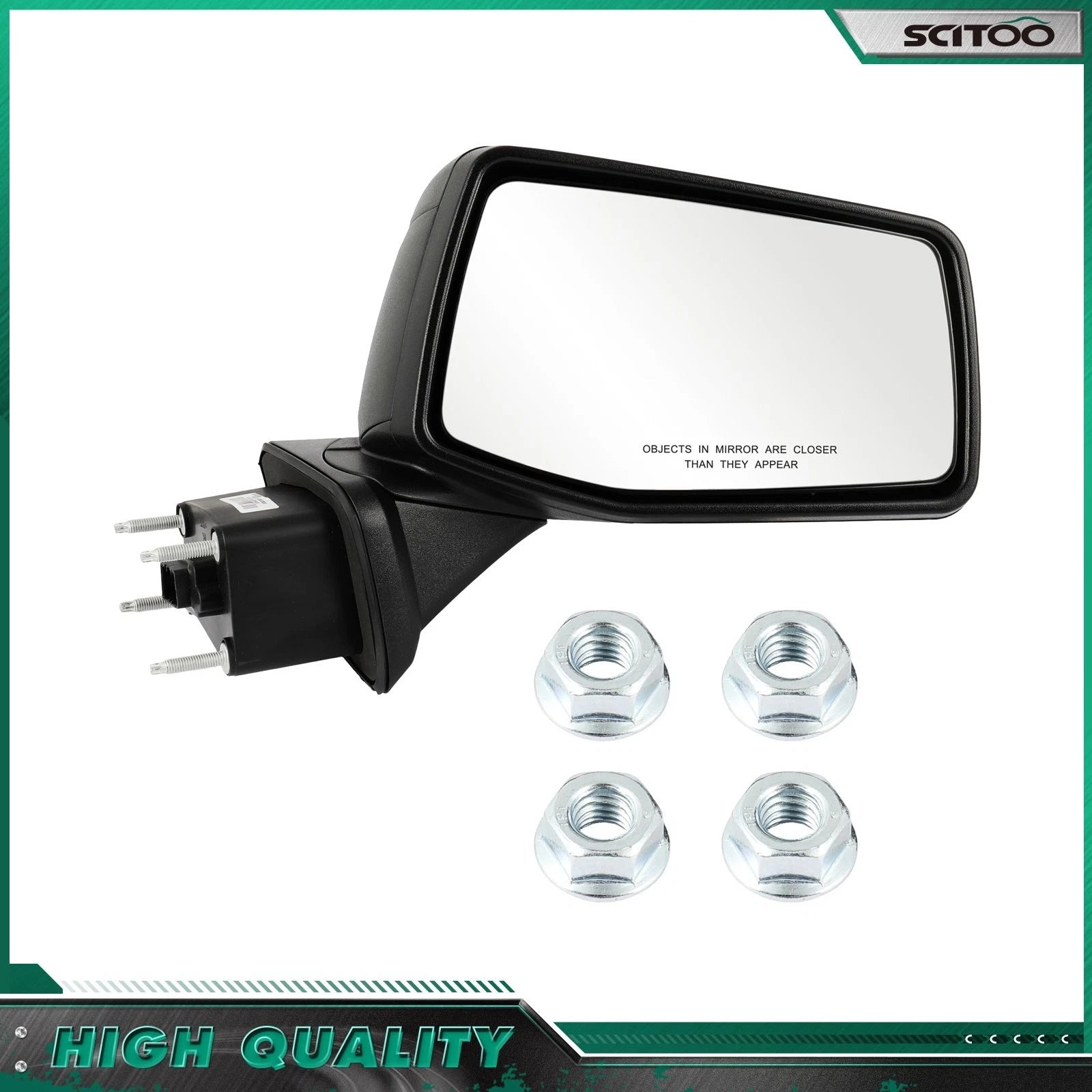 Right Side View Mirror for Chevrolet Silverado 1500 (2019–2025) Heated 7 Pins