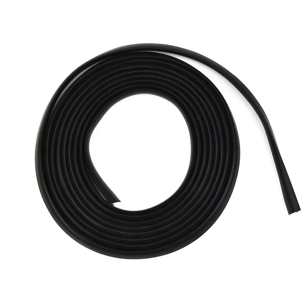 Black Rubber V-Shaped Seal Strip 4m for Car Side Casement