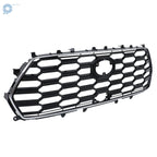 Plastic Black and Chrome Front Bumper Upper Grille for Toyota Sequoia (2023–2024)