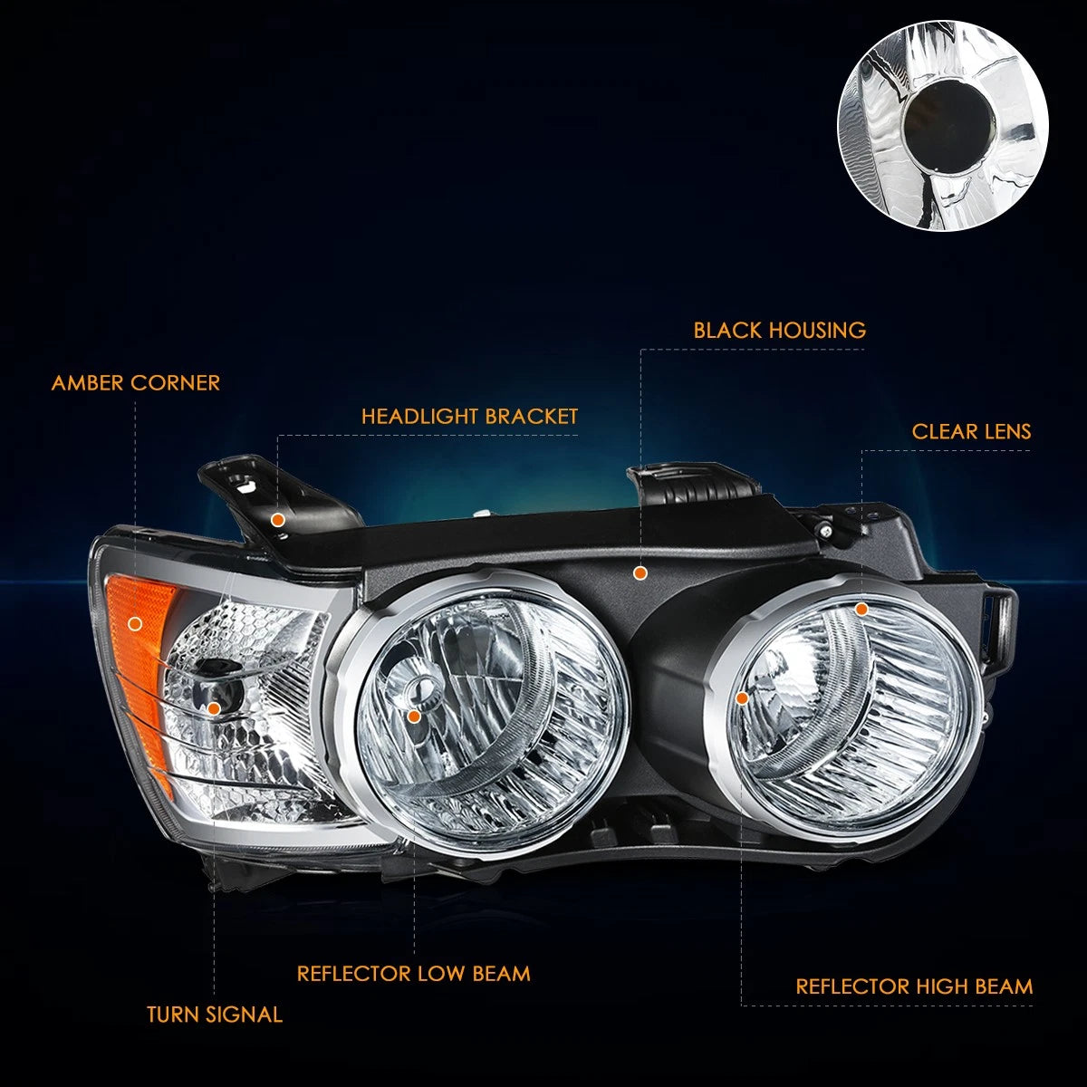 Front Right Outer Fog Light Bezel for Mercedes-Benz ML250 ML350 ML400 ML550 (2012–2015)