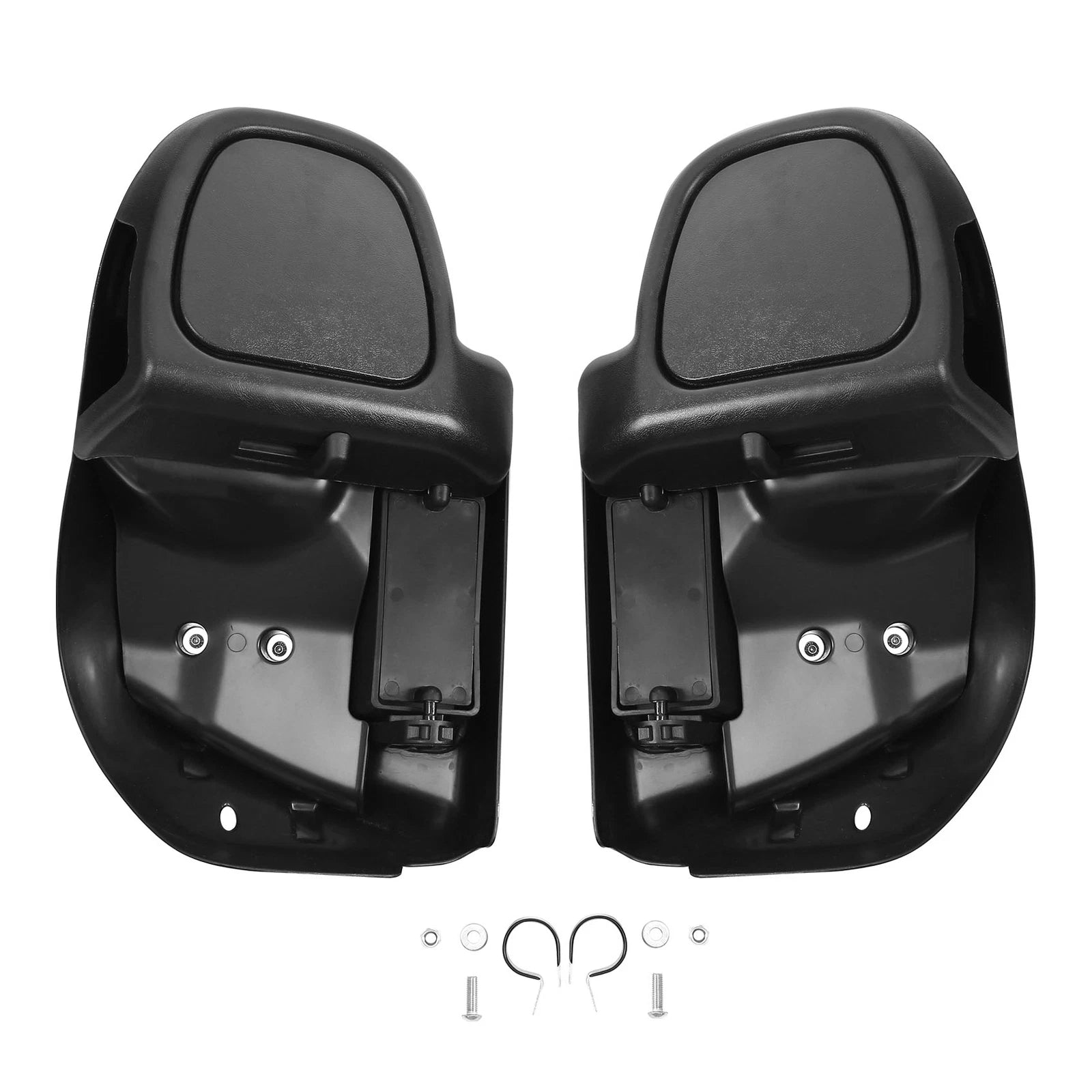 Lower Vented Fairing for Harley Touring Electra Glide (2014–2023) Vivid Black