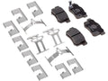 Set of 4 Rear Brake Pads for Suzuki SX4 (2007–2013) TY628SM