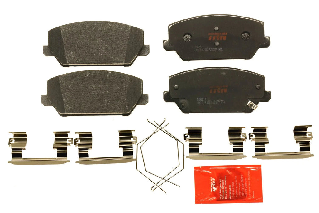 Set of 4 Disc Brake Pads for Hyundai Veloster N (2019–2022)