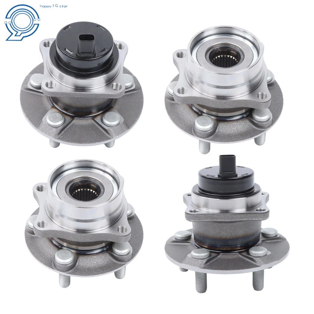 Set of 4 Wheel Hub Bearings for Toyota Prius (2004–2009)