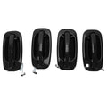 Door Handle Set Painted Black for Silverado Tahoe Sierra Yukon (1999–2006)