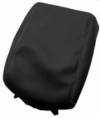 Console Lid Armrest Cover for Nissan Titan (2016–2020) White Stitch