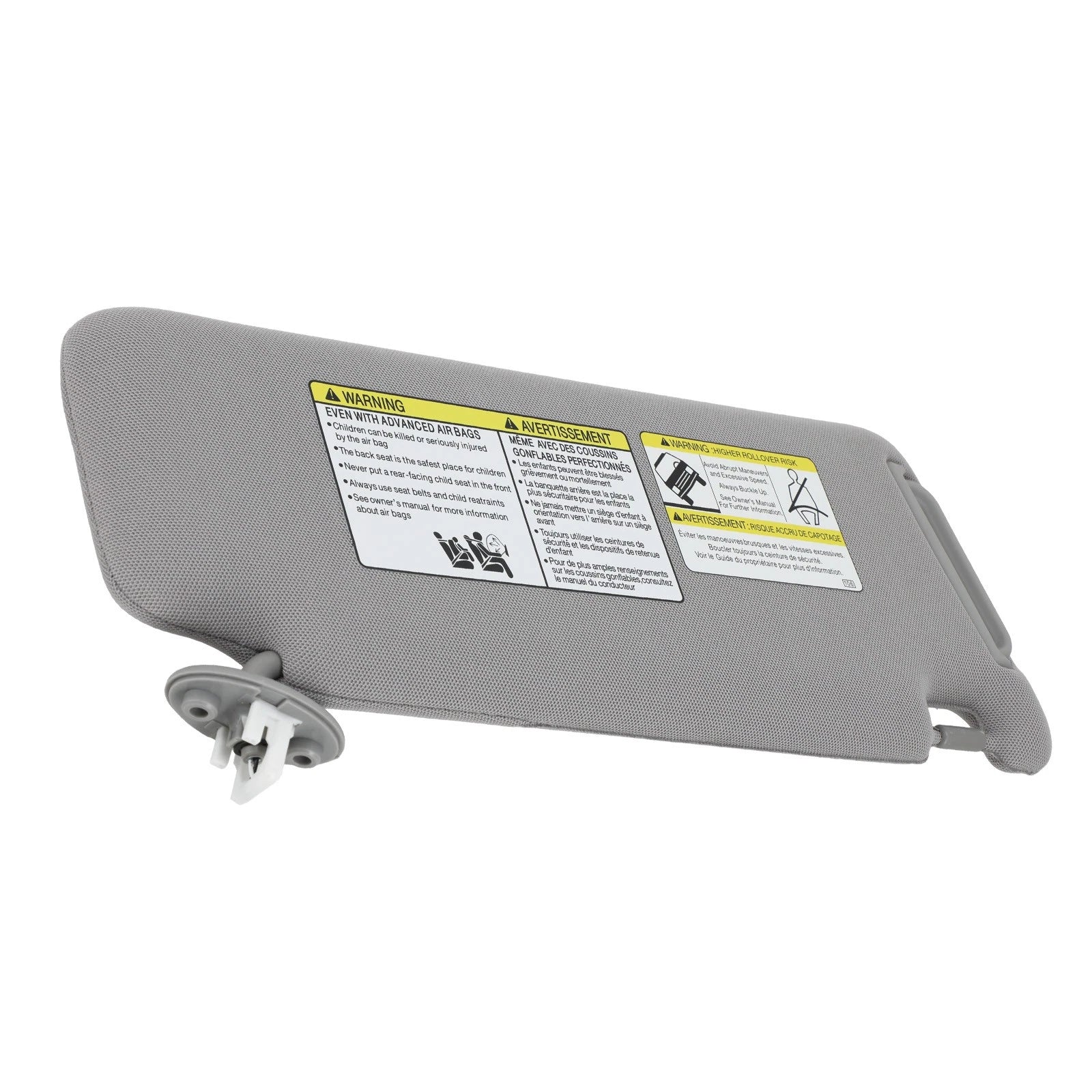 Driver Left Sun Visor for Toyota 4Runner (2010–2023) 74320-35A90-B1 Gray