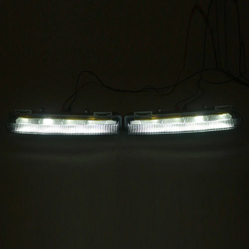 1 Pair Daytime Running Light Fog Lamp for Benz GLK250, GLK350 (2010-2015)
