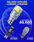 2X LED Reverse Backup Light Bulb for Autoone (921, 912)