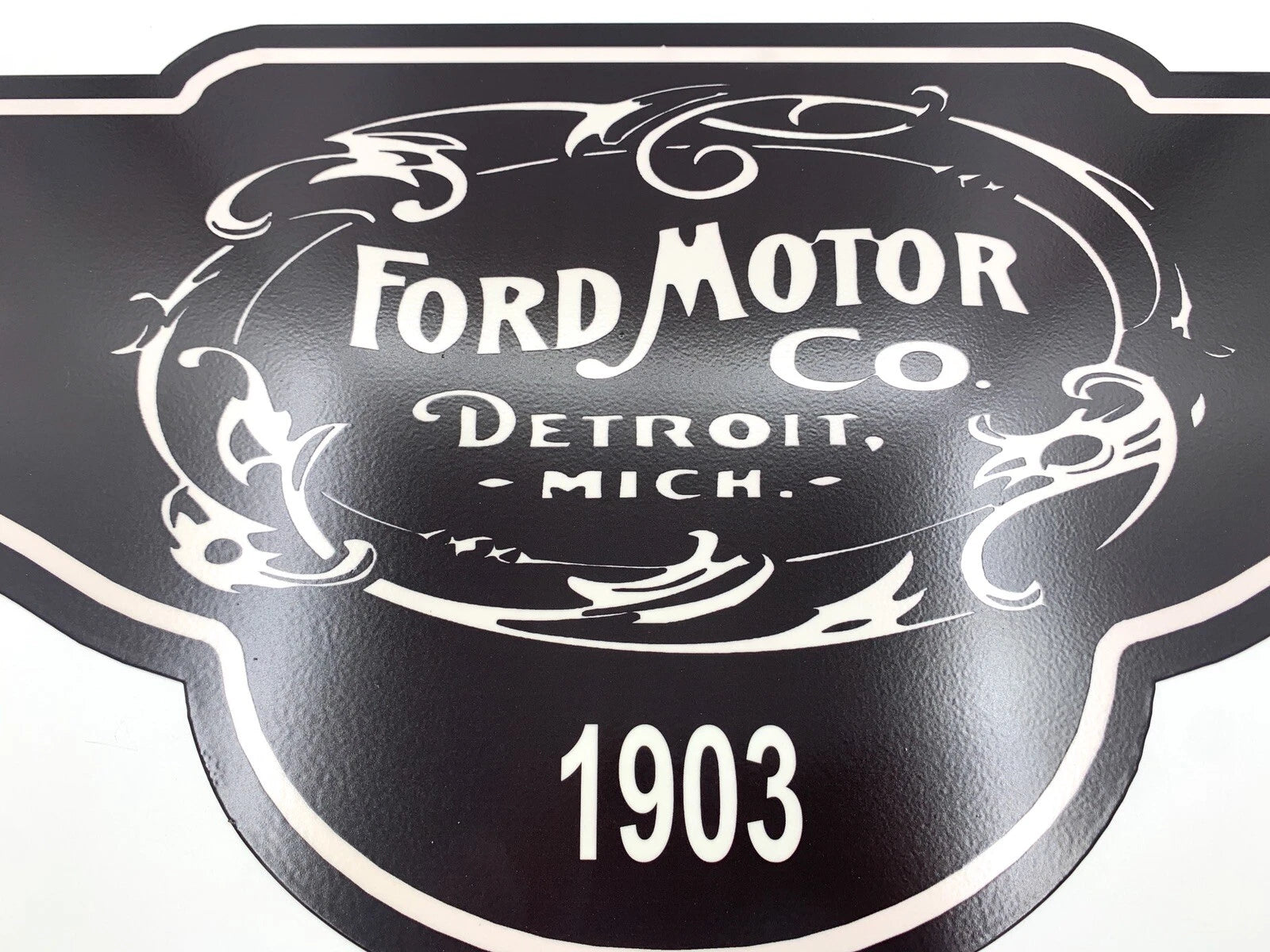 Metal Sign Replacement for Ford Motor Company Since 1903 (1903–1903)
