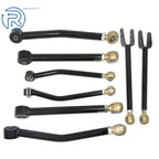 Set of 8 Adjustable Control Arms for Jeep Wrangler JK (2007–2018)