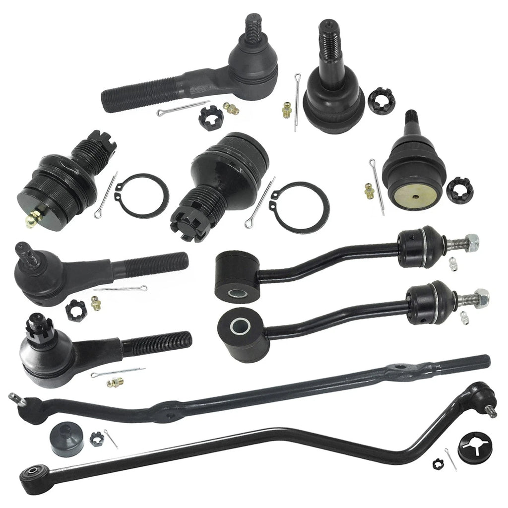 11pc Front Suspension Kit for Jeep TJ Wrangler (1997–2006)
