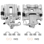 Set of 2 Rear Brake Calipers for Volkswagen Beetle (2000–2005) 19B2577 19B2576