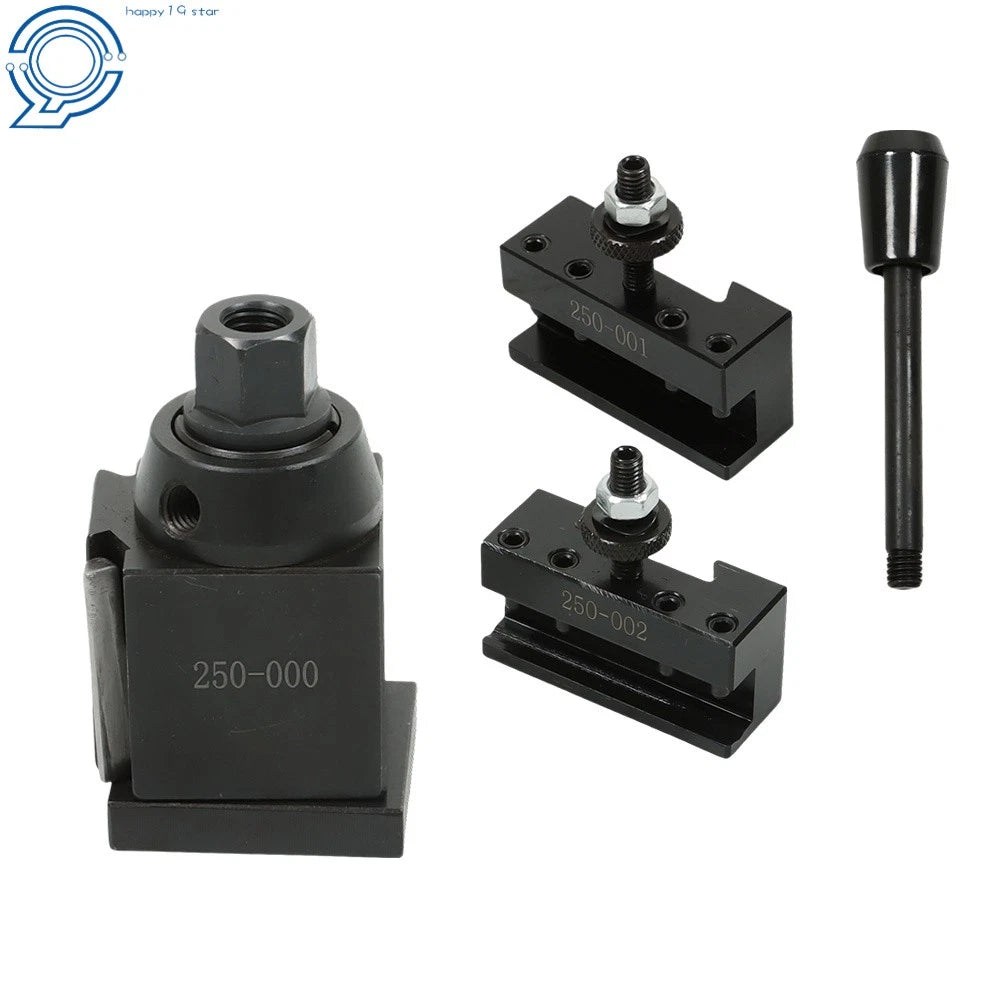 3 Pack Wedge Type Quick Change Tool Post Holder for CNC Lathe