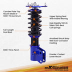 Adjustable Coilovers Suspension Kit for Subaru Impreza WRX (2002-2007)