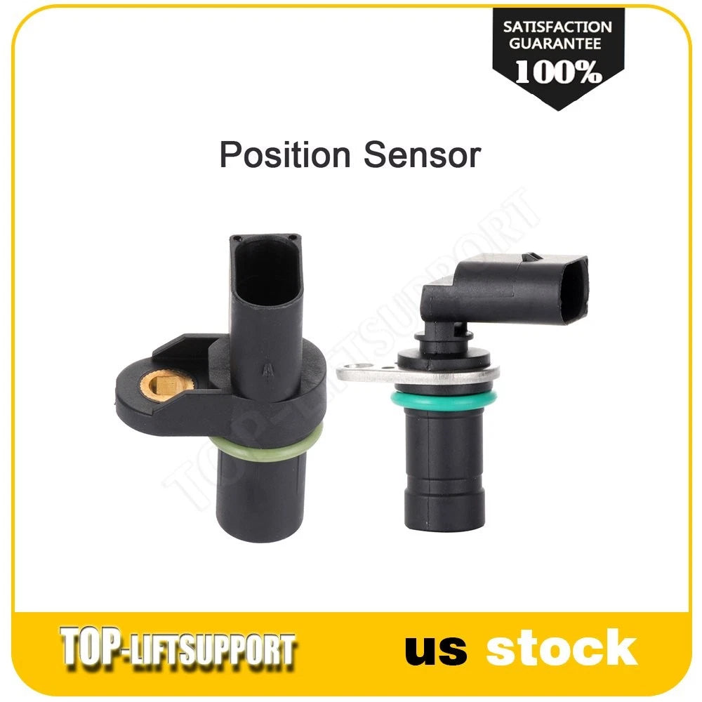 Set of 2 Camshaft Crankshaft Position Sensors for BMW Z4 3.0i