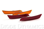 LED Side Marker Lights Red Amber Replacement for 2016-2020 Chevrolet Camaro
