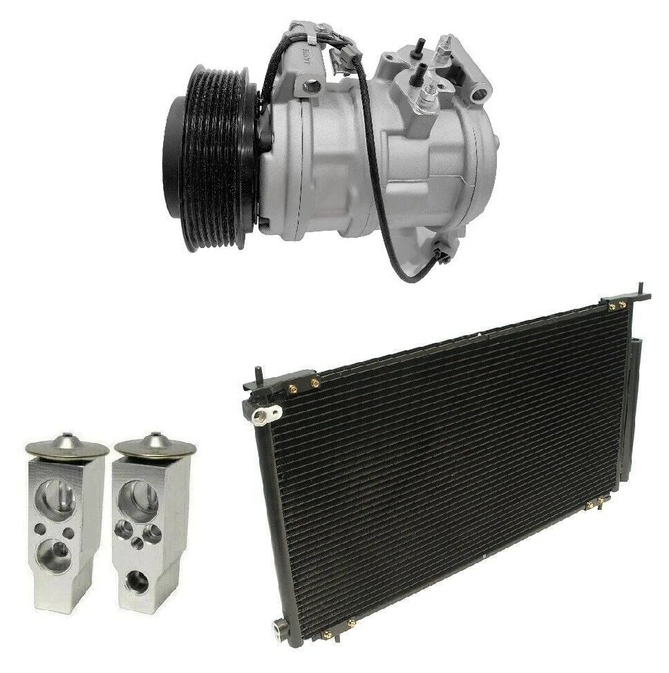AC Compressor Kit With Condenser for Honda Element 2.4L (2003–2004)