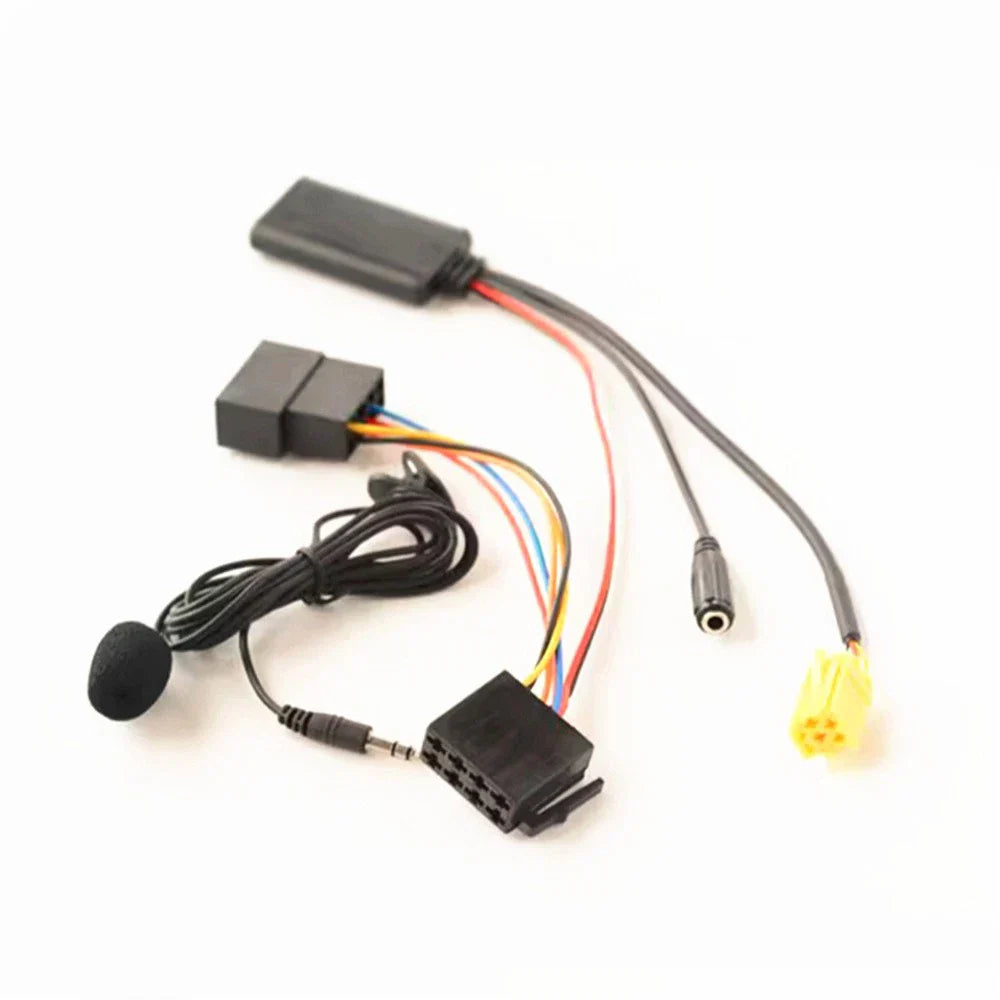 Bluetooth 5.0 AUX Cable Microphone Adapter for Fiat