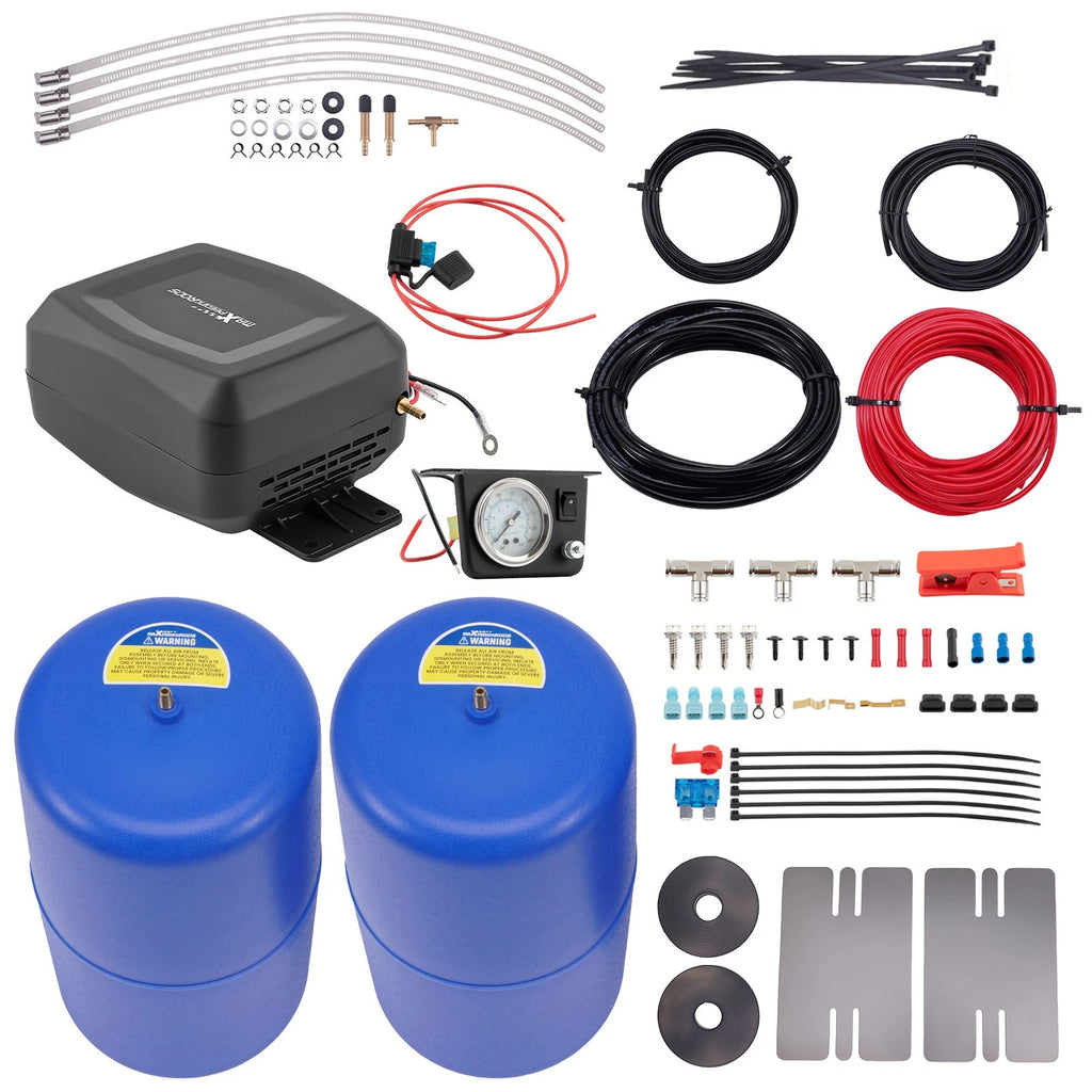 Air Spring Kit + Air Compressor Kit for Chevrolet Tahoe (2000–2020)