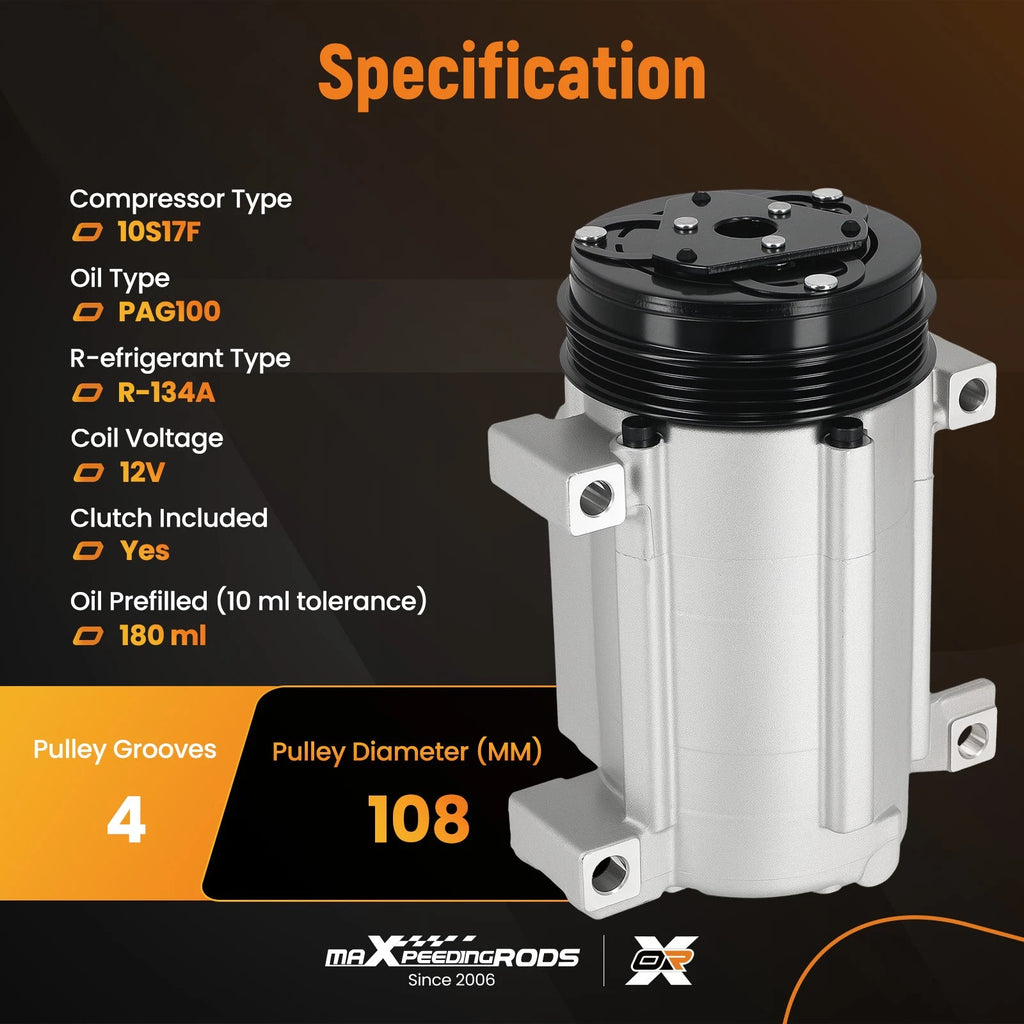 AC Compressor for Chevrolet Suburban Tahoe GMC Yukon (1999–2008)
