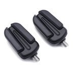 2X Black Slipstream Shifter Pegs for Harley Softail Deluxe / Springer Classic