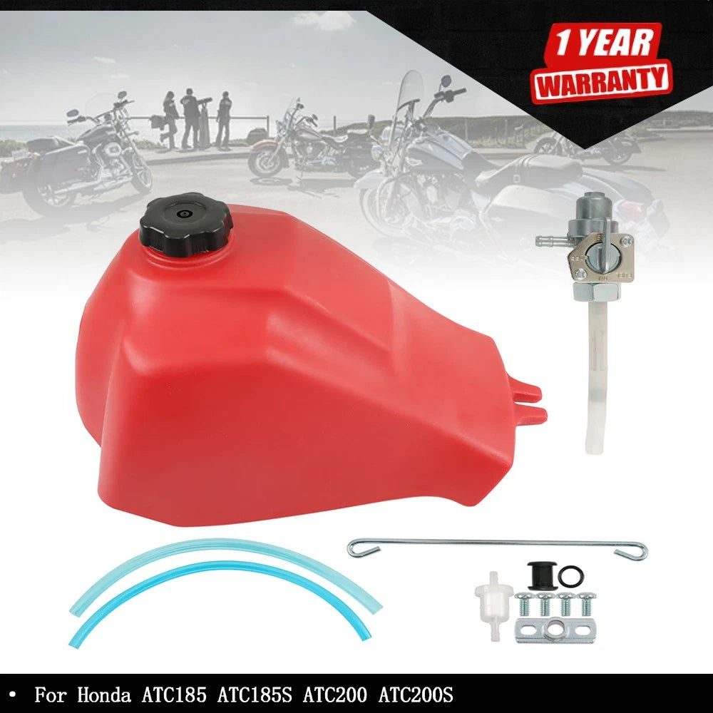 Fuel Tank with Cap for Honda ATC185 ATC200 (1978–1986)