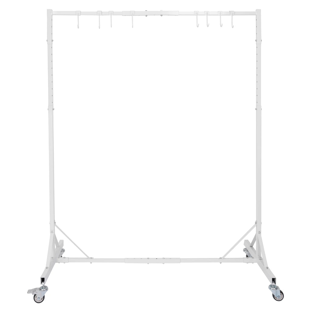 Adjustable Painting Rack for Automotive Paint Stand (8 Hooks)