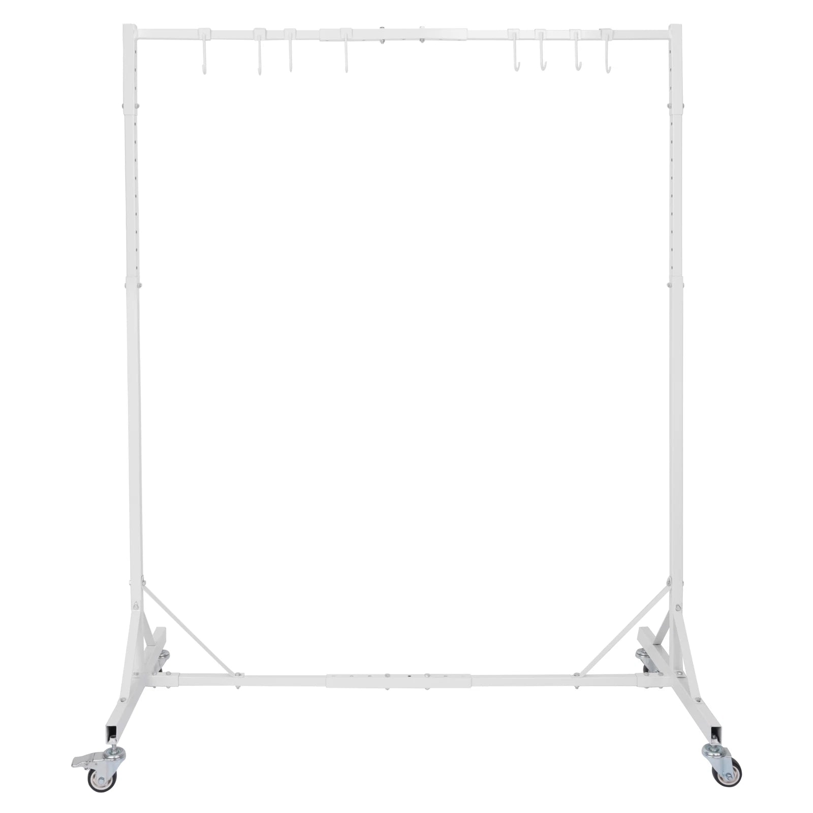 Adjustable Painting Rack for Automotive Paint Stand (8 Hooks)