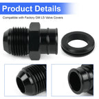 10AN fitting grommet for GM LS valve covers (Factory)