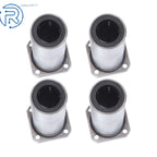 Set of 4 LMK25UU Linear Ball Bearings for CNC 3D Printer (25mm Bore)