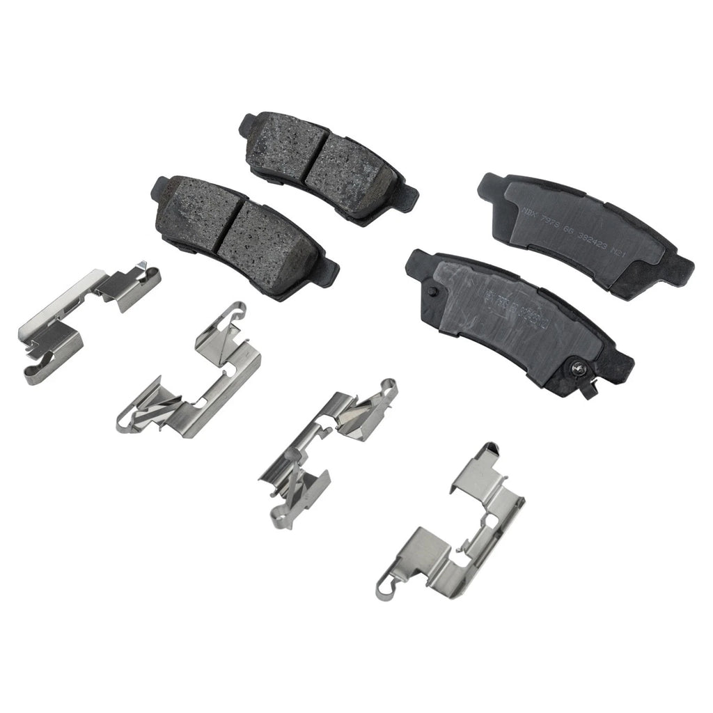 Brake Disc Rotors and Pads Kit for Suzuki Equator (2011–2012)