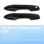 Door Handle Cover Protector for Toyota Camry Corolla (2019–2025) Glossy Black