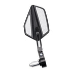 Aluminum 360 Rotation Bar End Mirrors for Motorcycle (22mm, PAIR)