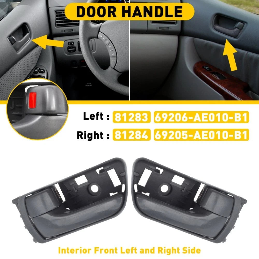 2X Inside Door Handle for Toyota Sienna (2004–2010) 69205AE010-H