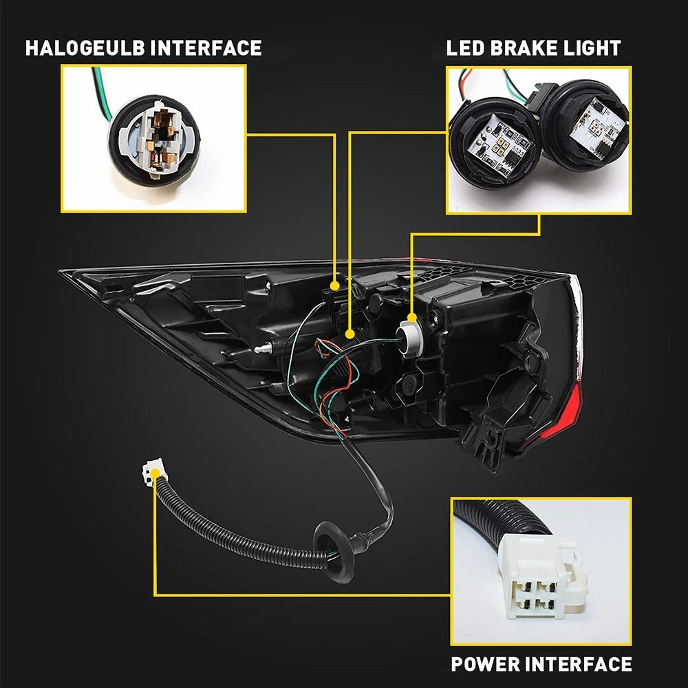 Rear Outer Tail Light Lamp for Toyota RAV4 (2019â2020) Right Side