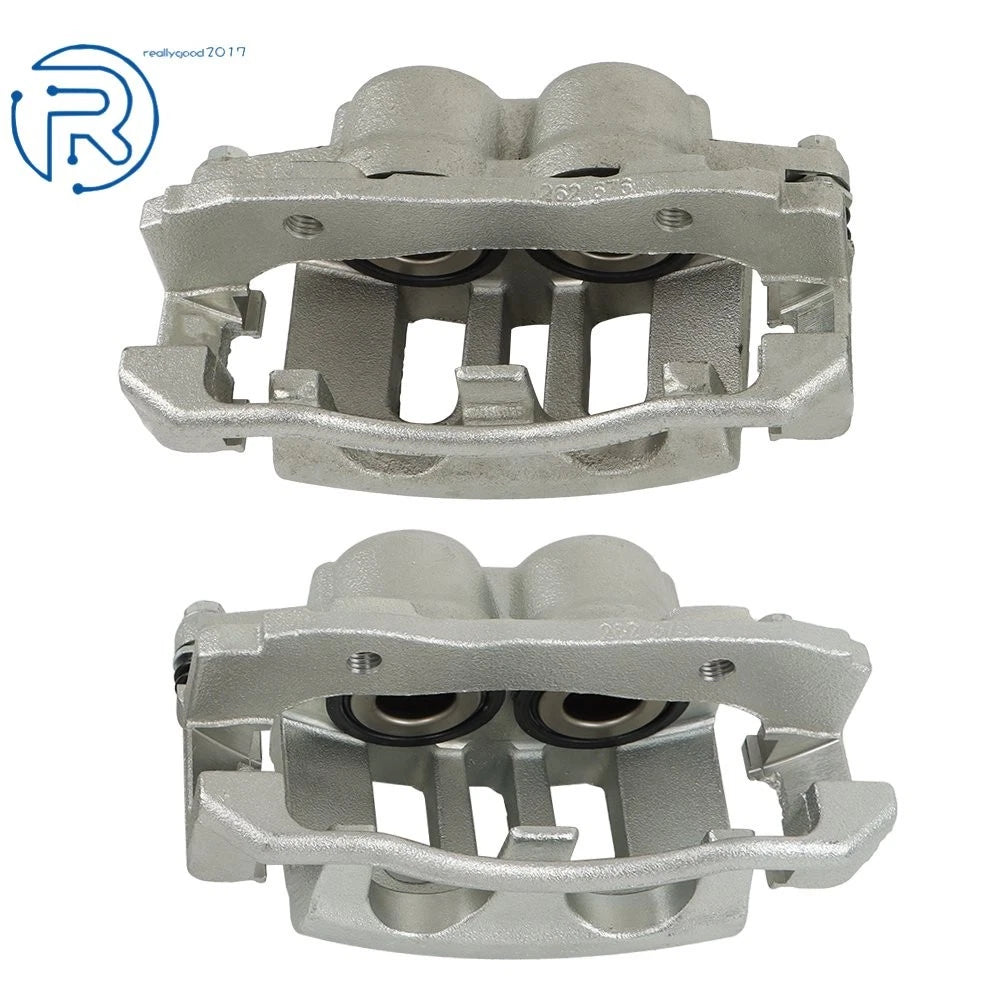 2X Front LH & RH Brake Calipers w/ Bracket for Ford Lincoln Mercury (2003–2011)