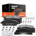Set of 8 Ceramic Brake Pads for Ford F-250 Super Duty (1999–2004)