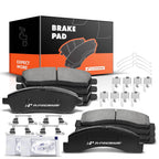 Set of 8 Ceramic Brake Pads for Ford F-250 Super Duty (1999–2004)